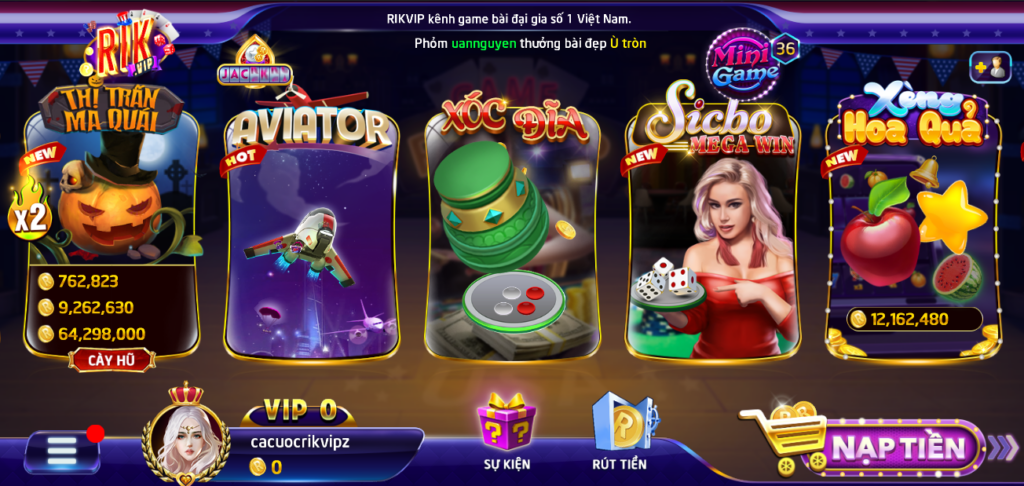 Mẹo chơi Sicbo Mega win tại RikVIP tỷ lệ thắng cực cao